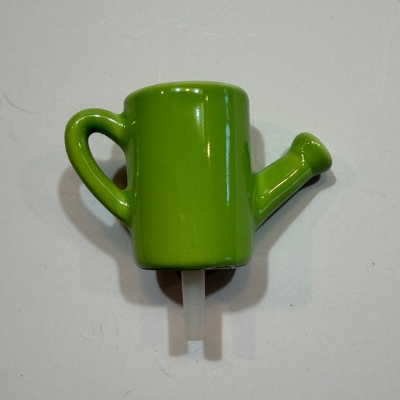 Nora Fleming Retired "Sprinkle Me with Love" Ceramic Watering Can Mini - Picture 1 of 2